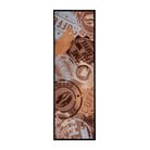 Hnědý kuchyňský běhoun Zala Living  Coffee Stamp, 50 x 150 cm