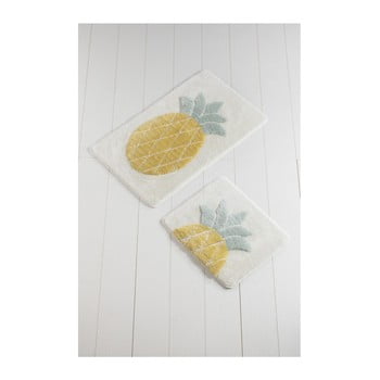 Set 2 covoare de baie ananas