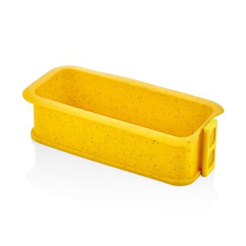 Formă din silicon pentru coacere the mia maya, lungime 29 cm, galben