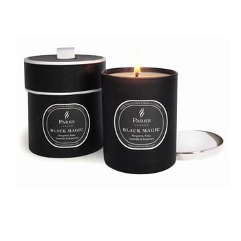 Lumânare cu aromă de bergamotă și trandafir parks candles london magic, 50 de ore ardere