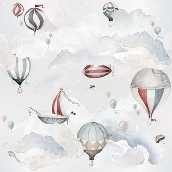 Set autocolante de perete dekornik balloons adventure