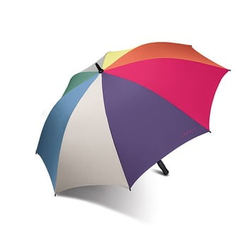 Umbrelă colorată rezistentă la vânt Ambiance Esprit, ⌀ 135 cm, colorată