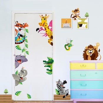 Set autocolante ambiance jungle