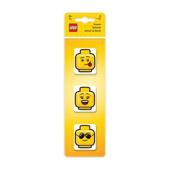 Set 3 radiere lego® iconic
