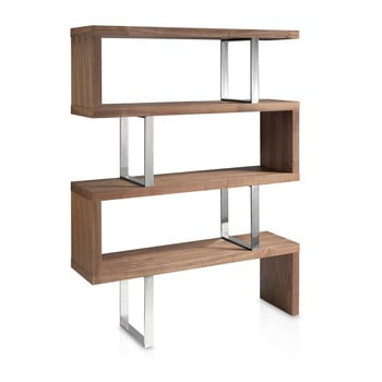Bibliotecă Ángel cerdá zigzag, culoare naturală