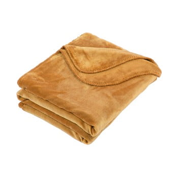 Pled tiseco home studio horsestitch, 130 x 170 cm, maro