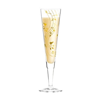 Pahar din sticlă cristalină pentru șampanie ritzenhoff sibylle mayer, 210 ml