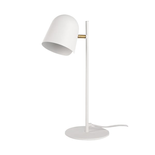 Bílá stolní lampa SULION Paris, výška 40 cm