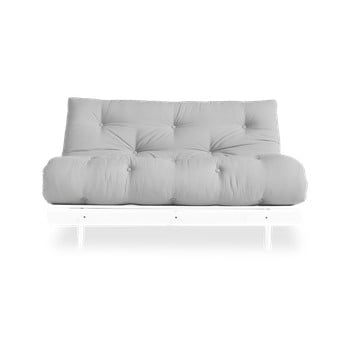 Canapea extensibilă karup design roots white/light grey
