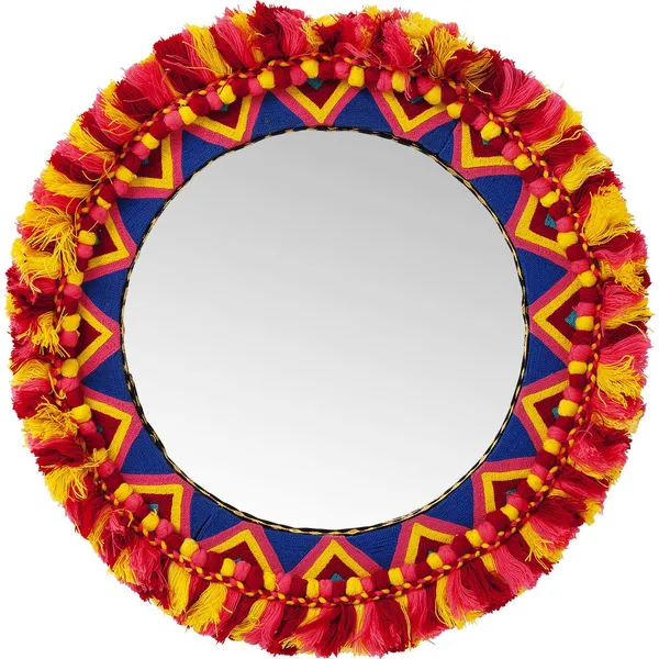 Nástenné zrkadlo Kare Design Flick Flack, ⌀ 54 cm