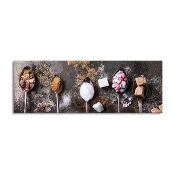 Tablou styler glasspik kitchen sugar, 30 x 80 cm
