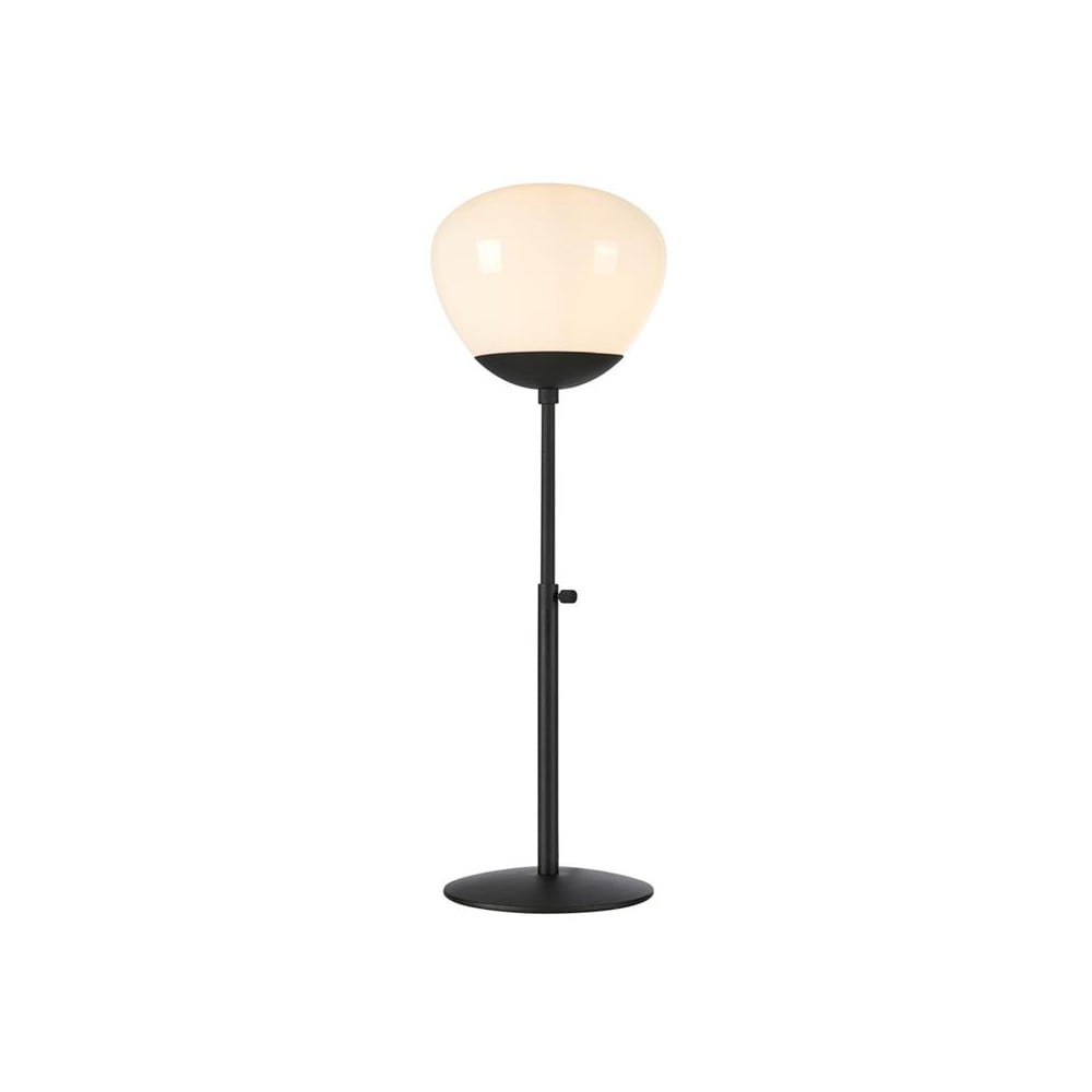 Černá stolní lampa Markslöjd Rise, výška 75 cm