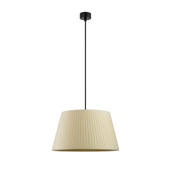 Lustră sotto luce kami, ∅ 36 cm, crem - negru