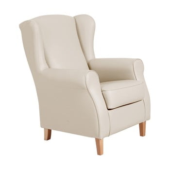 Fotoliu max winzer lorris leather beige, bej