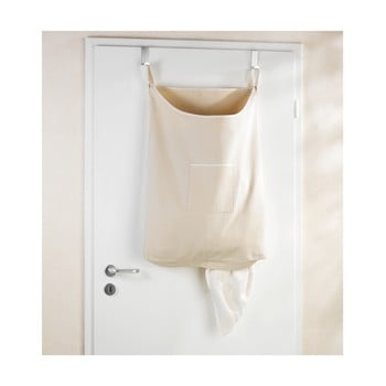 Coș de rufe suspendat door laundry, bej, 65 l