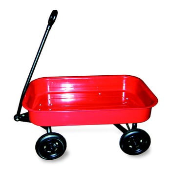 Cărucior din metal legler trolley, roșu