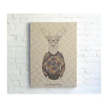 Tablou really nice things dear hipster, 70 x 50 cm