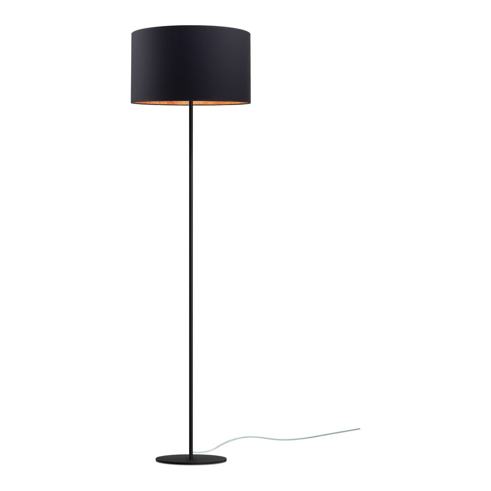 Černoměděná stojací lampa Sotto Luce Mika, ⌀ 40 cm