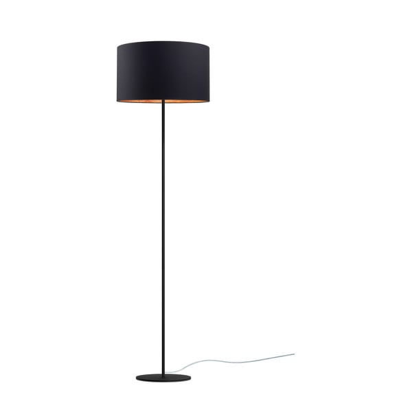 Černoměděná stojací lampa Sotto Luce Mika, ⌀ 40 cm