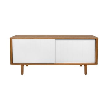 Comodă în decor de lemn de stejar woodman sumire, 60 x 145 cm