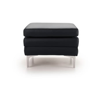 Taburet din piele softnord twigo, negru