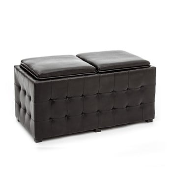 Bancă cu spațiu de depozitare tomasucci dizz, negru