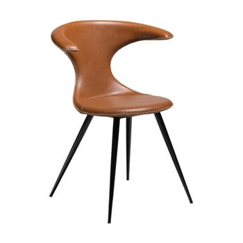 Scaun din piele ecologică dan-form denmark flair, maro