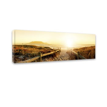 Tablou styler canvas harmony beach ii, 45 x 140 cm
