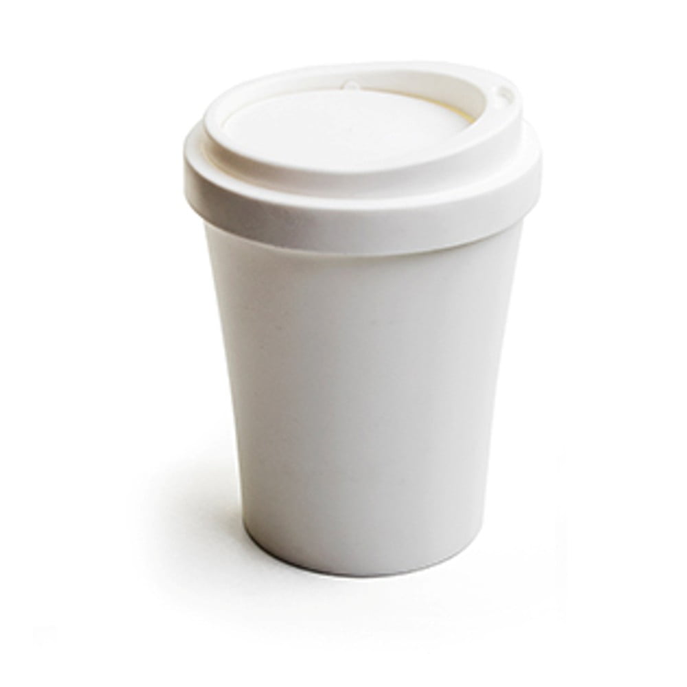 Bílý odpadková koš Qualy&CO Coffee Bin