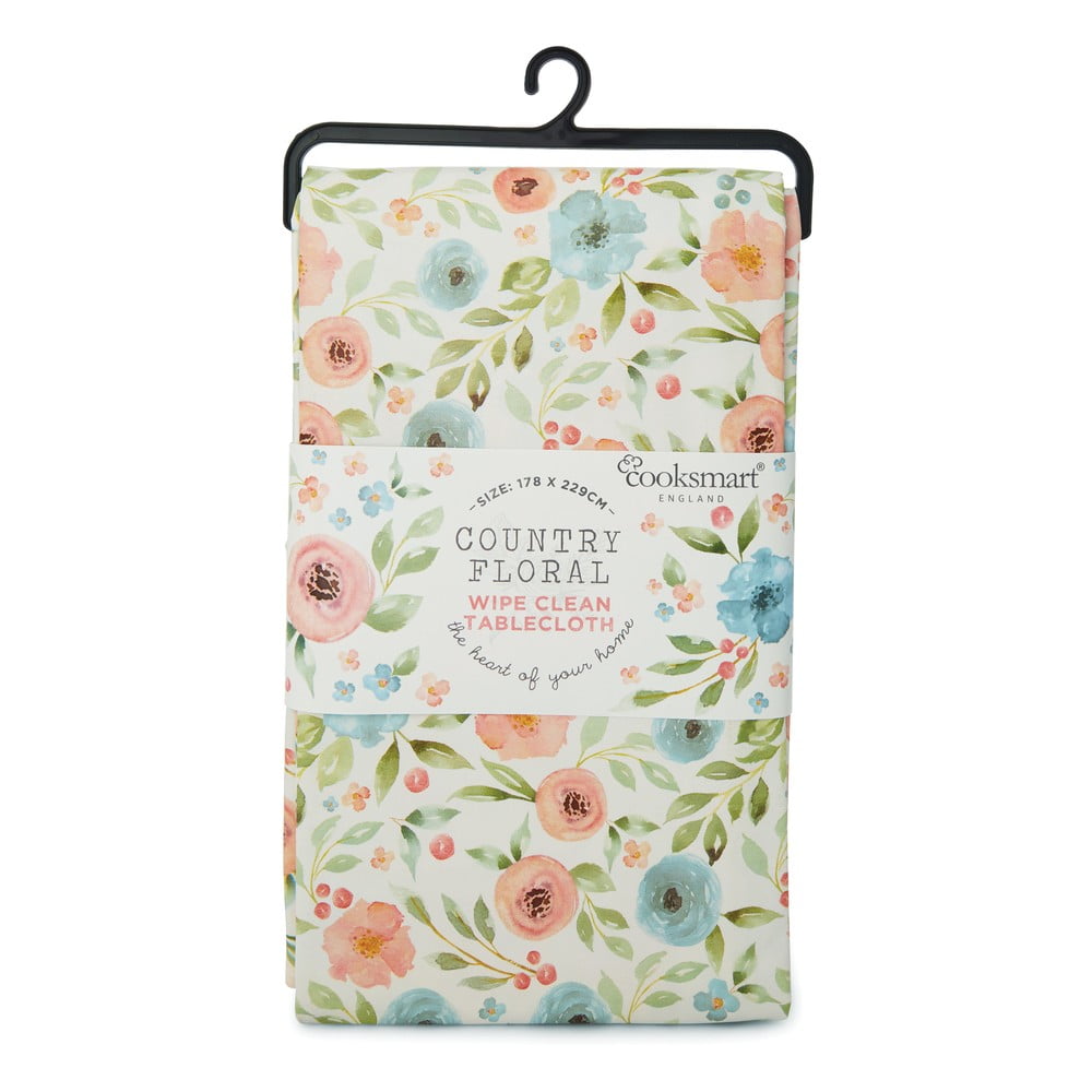 Ubrus Cooksmart ® Country Floral, 229 x 178 cm