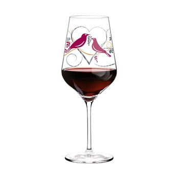 Pahar din sticlă cristalină pentru vin roșu Ritzenhoff Anissa Mendil, 580 ml
