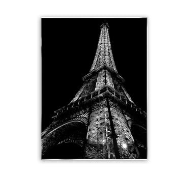 Tablou din sticlă styler silver tower, 121 x 81 cm