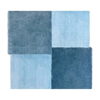 Covor emko over square, 200 x 207 cm, albastru
