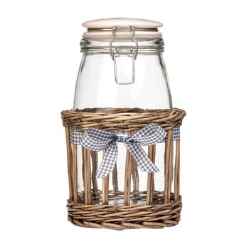 Recipient din sticlă premier housewares country cottage, 1,5 l