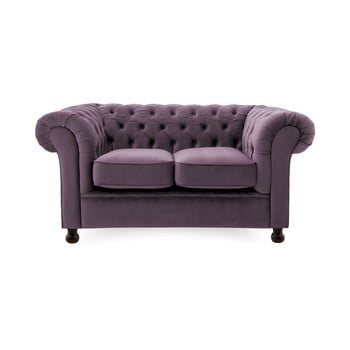 Canapea 2 locuri vivonita chesterfield, mov