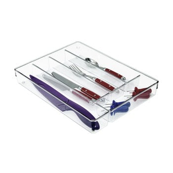 Organizator tacâmuri interdesign clarity 27 x 35 cm