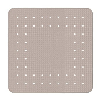 Covor baie anti-alunecare wenko mirasol, 54 x 54 cm, gri - bej