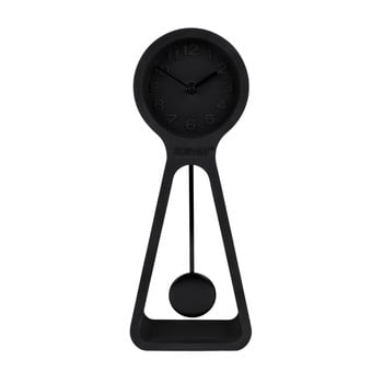 Ceas de masă din beton zuiver pendulum, negru