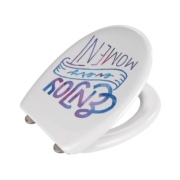 WC sedátko se snadným zavíráním Wenko Enjoy, 45 x 38 cm