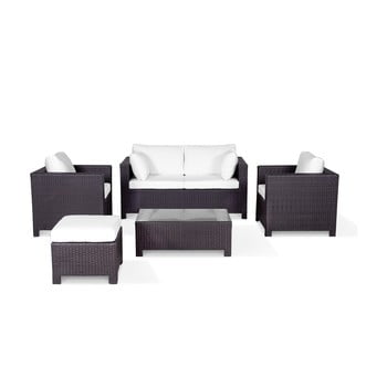 Set mobilier de grădină din ratan artificial monobeli jacqueline