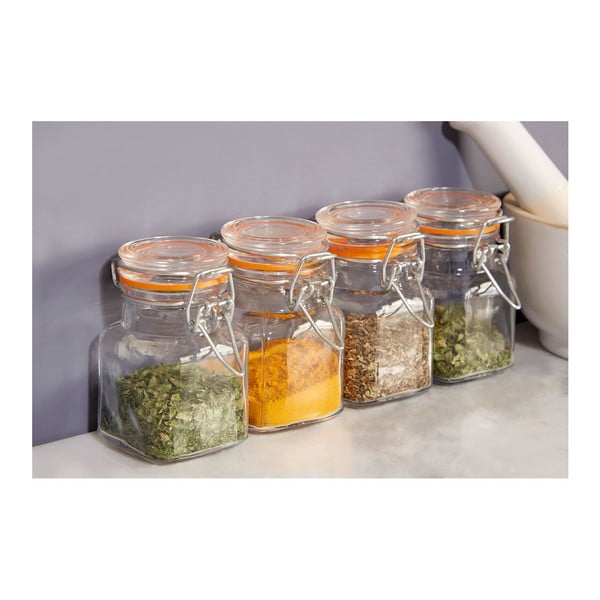 Sada 4 skleněných kořenek Premier Housewares, 90 ml