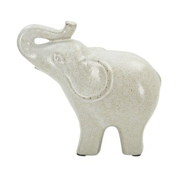 Decorațiune din porțelan Mauro Ferretti Elefante, înălțime 17 cm