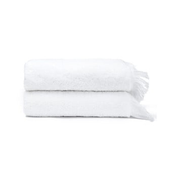 Set 2 prosoape din 100% bumbac bonami, 50 x 90 cm, alb