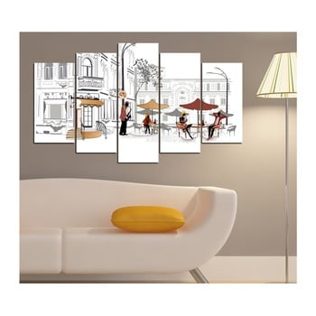 Tablou din mai multe piese insigne carissmo, 102 x 60 cm