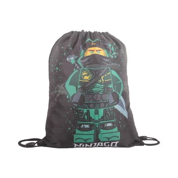 Rucsac tip sac LEGO® NINJAGO Lloyd, gri