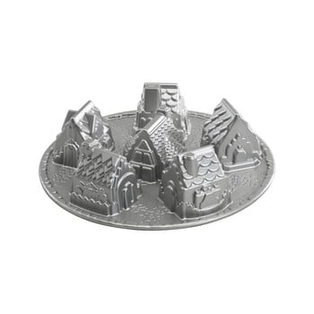 Formă pentru 6 mini prăjituri nordic ware village, 1,5 l