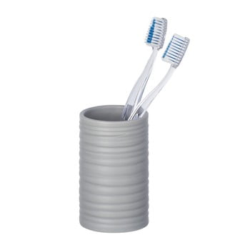 Suport din ceramică pentru periuțe wenko mila, gri