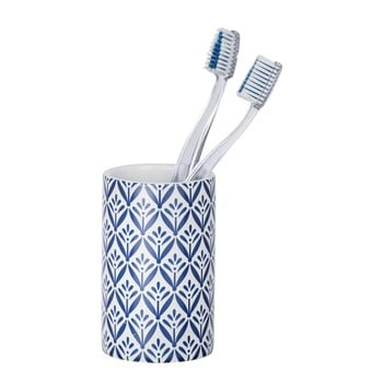 Suport din ceramică pentru periuțe wenko lorca, albastru
