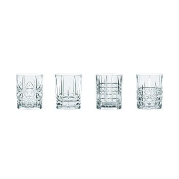 Set 4 pahare whisky din cristal nachtmann highland, 345 ml