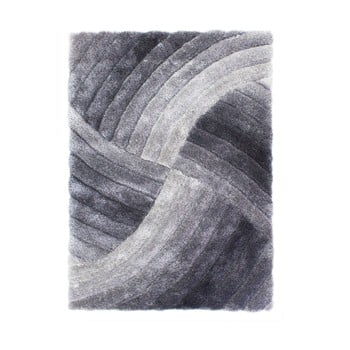 Covor flair rugs furrow grey, 160 x 230 cm, gri